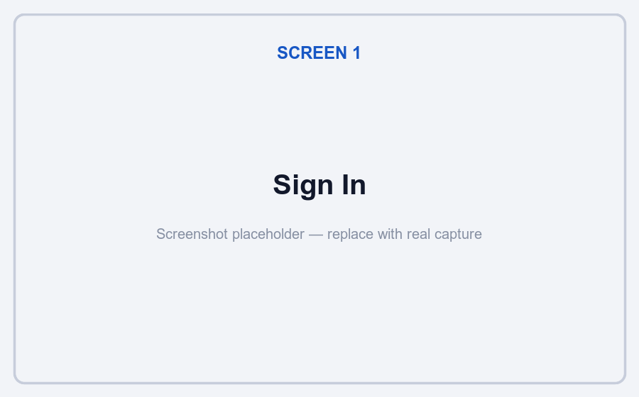 ResoluteCall sign-in screen with Extension and Password fields